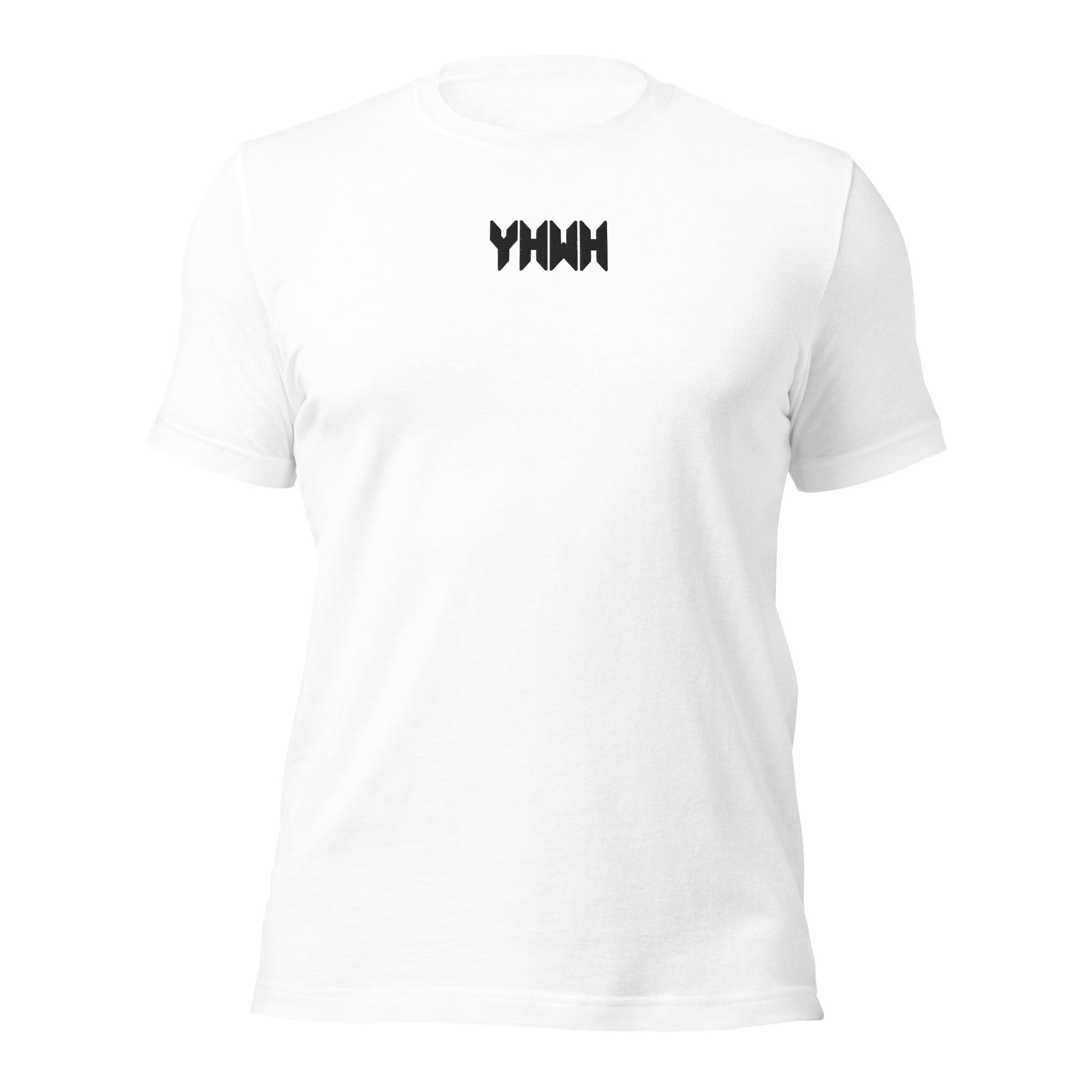 YHWH Sacred Name Minimal Embroidered T-Shirt - Inken Image